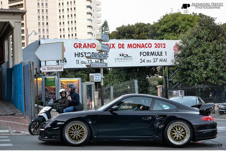 Porsche 911 GT2 rear view