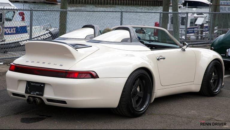 Gunther Werks 993 restomod rear view