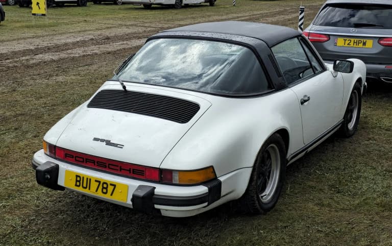 1980 Porsche 911 SC Targa with G-Series impact bumpers.