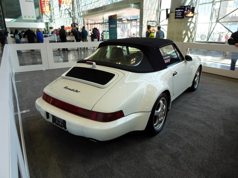 1992 Porsche 911 America Roadster from the 964 generation.
