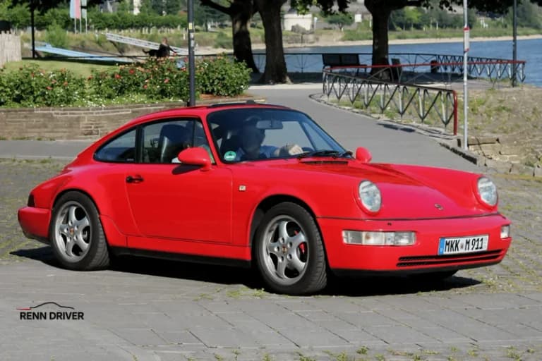 Porsche 964 Carrera in Guards Red