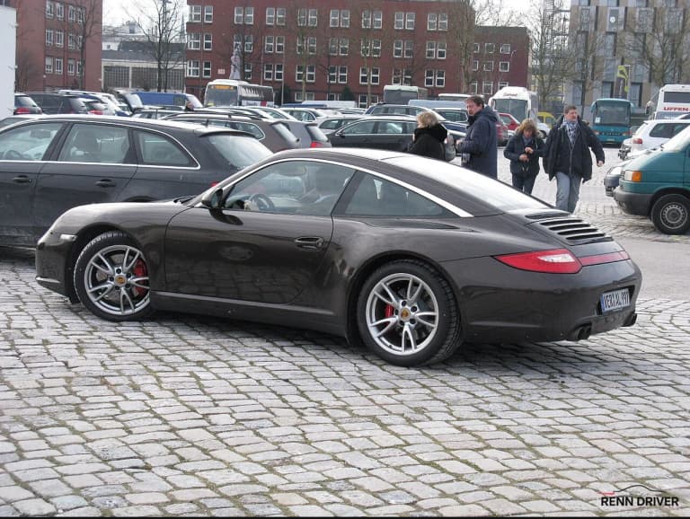 Porsche 997 Targa with glass roof