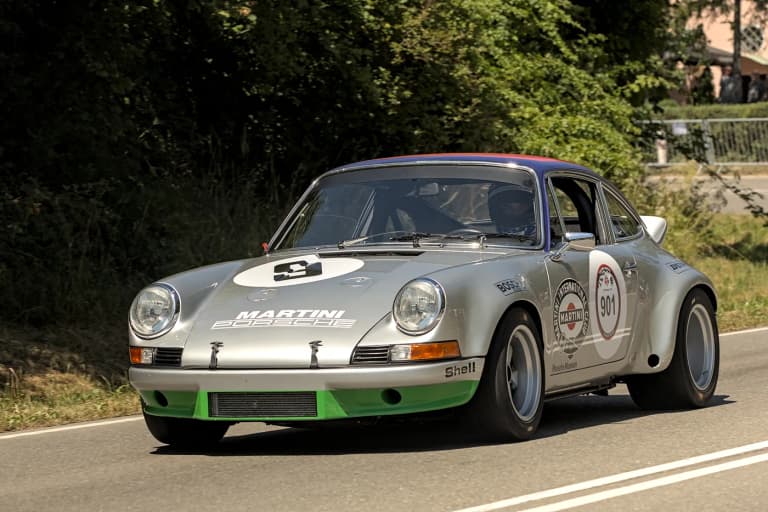 1973 Porsche 911 Carrera RSR in Martini Racing livery