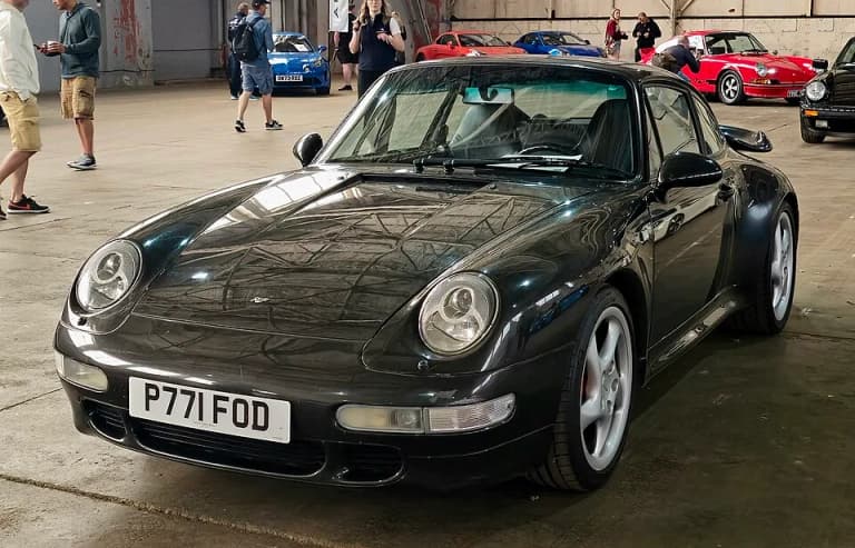 1997 Porsche 993 Turbo in silver