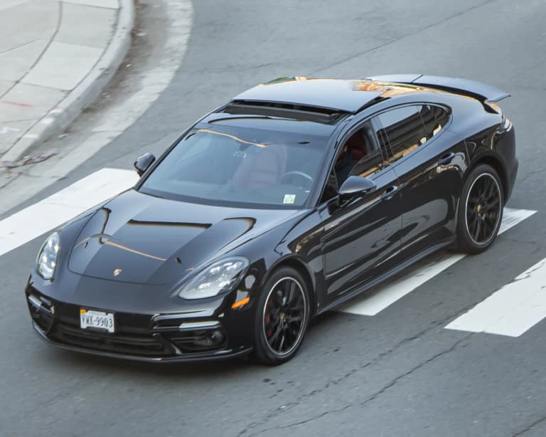 Porsche Panamera Turbo, the gas and hybrid luxury sedan