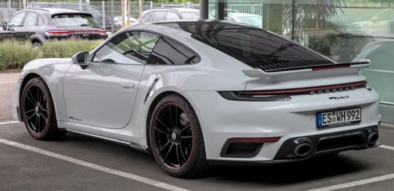 Porsche 911 Turbo S, one of the fastest and most expensive 911 models