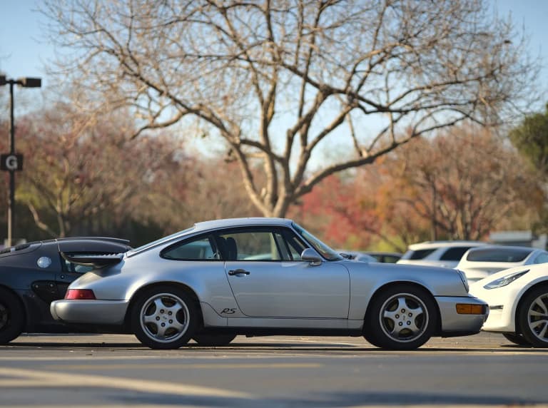 Porsche 964 RS America, an air-cooled 911.