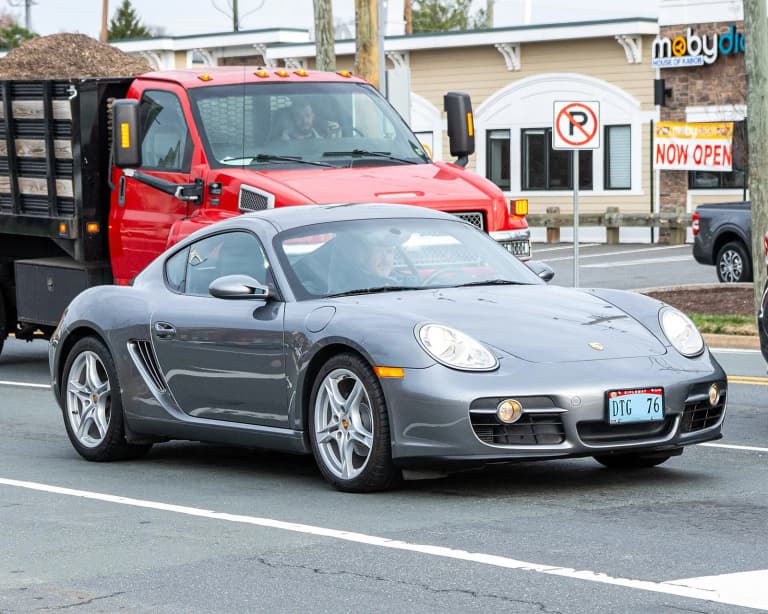 Porsche 987 Cayman, built with the later, larger IMS bearing.