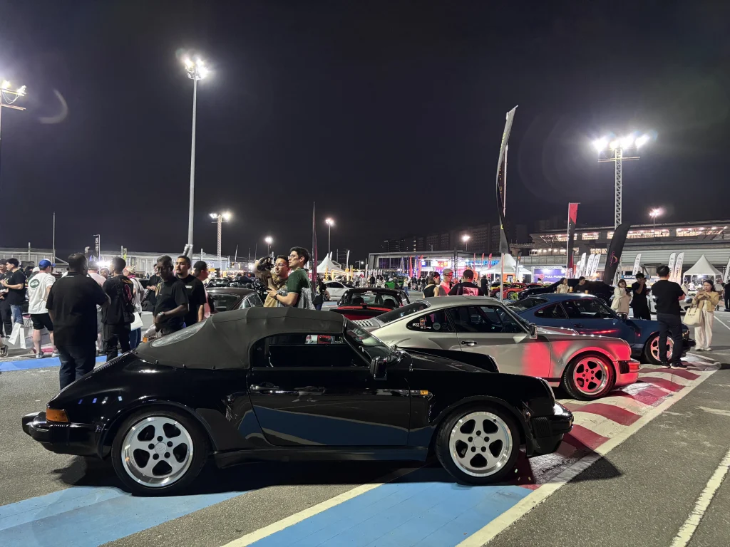 Porsche enthusiasts gathering at Das Treffen in Bangkok